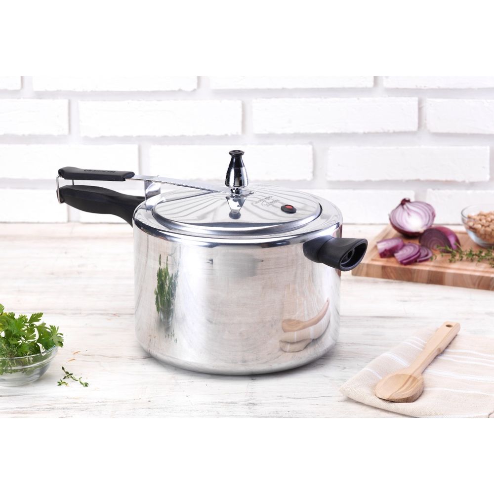 Olla A Presion Marmicoc 7 Litros Aluminio T07 Con Valvula Gt - OpenFactory olla a presión marmicoc